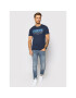 Jack&Jones Тишърт Space Logo 12196556 Тъмносин Regular Fit - Pepit.bg