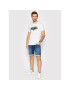 Jack&Jones Тишърт Sprays 12205191 Бял Standard Fit - Pepit.bg