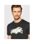 Jack&Jones Тишърт Sprays 12205191 Черен Standard Fit - Pepit.bg