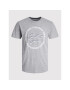 Jack&Jones Тишърт Stamp 12211446 Сив Regular Fit - Pepit.bg