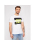 Jack&Jones Тишърт Victor 12187099 Бял Slim Fit - Pepit.bg