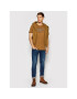 Jack&Jones Тишърт Woods 12193759 Кафяв Standard Fit - Pepit.bg