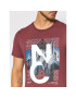 Jack&Jones Тишърт York 12194070 Бордо Regular Fit - Pepit.bg