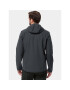 Jack Wolfskin Яке softshell Bornberg Hoody 1307471 Черен Regular Fit - Pepit.bg