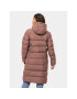 Jack Wolfskin Пухено яке Frozen Palace Coat 1204133 Бордо Regular Fit - Pepit.bg