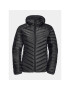 Jack Wolfskin Пухено яке Passamani Down Hoody 1207101 Черен Regular Fit - Pepit.bg