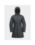 Jack Wolfskin Пухено яке Tundra Down Coat 1207751 Черен Regular Fit - Pepit.bg