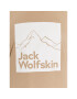 Jack Wolfskin Тишърт Brand 1809021 Бежов Regular Fit - Pepit.bg