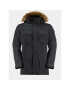 Jack Wolfskin Зимно яке Glacier Canyon Parka 1107674 Черен Regular Fit - Pepit.bg