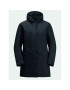 Jack Wolfskin Зимно яке Tempelhof Coat 1116151 Черен Regular Fit - Pepit.bg