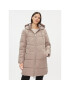 JDY Пухено яке 15300564 Кафяв Regular Fit - Pepit.bg