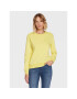 JDY Суитшърт Paris 15221015 Жълт Regular Fit - Pepit.bg