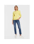 JDY Суитшърт Paris 15221015 Жълт Regular Fit - Pepit.bg
