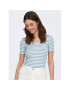 JDY Тишърт 15253481 Син Stretch Fit - Pepit.bg