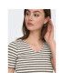 JDY Тишърт 15253481 Черен Stretch Fit - Pepit.bg