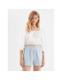 JDY Блуза 15288358 Бял Cropped Fit - Pepit.bg