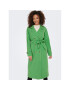 JDY Тренч Panther 15281785 Зелен Regular Fit - Pepit.bg