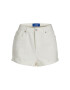 JJXX Дънкови шорти 12225062 Бял Straight Fit - Pepit.bg