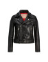 JJXX Кожено яке 12200286 Черен Regular Fit - Pepit.bg