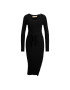 JJXX Плетена рокля Margaret 12220778 Черен Slim Fit - Pepit.bg