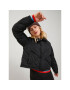 JJXX Пухено яке 12236457 Черен Regular Fit - Pepit.bg
