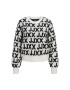 JJXX Пуловер Francesca 12216798 Бял Regular Fit - Pepit.bg