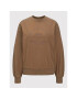 JJXX Суитшърт Beatrice 12200367 Кафяв Oversize - Pepit.bg