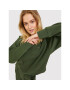 JJXX Суитшърт Caitlyn 12200380 Зелен Oversize - Pepit.bg