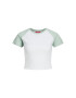 JJXX Тишърт 12233468 Бял Stretch Fit - Pepit.bg