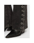 John Richmond Дънки RWA22216JE Черен Regular Fit - Pepit.bg