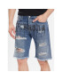 John Richmond Дънкови шорти Bermuda RMP23077BE Син Regular Fit - Pepit.bg