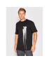 John Richmond Тишърт Over RMA22081TS Черен Regular Fit - Pepit.bg