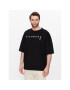 John Richmond Тишърт UMP23052TS Черен Relaxed Fit - Pepit.bg