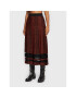 Joseph Ribkoff Миди пола 223960 Кафяв Regular Fit - Pepit.bg