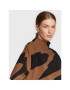 Joseph Ribkoff Пуловер 223945 Кафяв Relaxed Fit - Pepit.bg