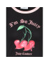 Juicy Couture Тишърт Cherry JCWCT123306 Черен Slim Fit - Pepit.bg