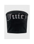 Juicy Couture топ Babey JCCSC222002 Черен Regular Fit - Pepit.bg