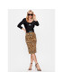 Just Cavalli Боди 74PBM200 Черен Slim Fit - Pepit.bg