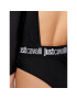 Just Cavalli Боди 74PBM200 Черен Slim Fit - Pepit.bg