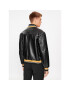 Just Cavalli Кожено яке 75OAVP01 Черен Regular Fit - Pepit.bg