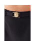 Just Cavalli Мини пола 74PBE803 Черен Slim Fit - Pepit.bg