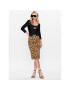 Just Cavalli Пола тип молив 74PBE805 Жълт Slim Fit - Pepit.bg