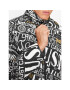 Just Cavalli Пухено яке 75OAUD18 Черен Regular Fit - Pepit.bg