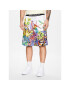 Just Cavalli Спортни шорти 74OBD38F Бял Regular Fit - Pepit.bg
