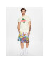 Just Cavalli Спортни шорти 74OBD38F Бял Regular Fit - Pepit.bg