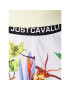 Just Cavalli Спортни шорти 74OBD38F Бял Regular Fit - Pepit.bg