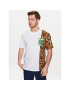Just Cavalli Тишърт 74OBH6R7 Бял Regular Fit - Pepit.bg