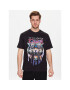 Just Cavalli Тишърт 74OBHF11 Черен Regular Fit - Pepit.bg