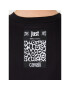 Just Cavalli Тишърт 74OBHF11 Черен Regular Fit - Pepit.bg