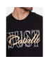 Just Cavalli Тишърт 74OBHF17 Черен Regular Fit - Pepit.bg